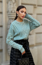 Load image into Gallery viewer, Embellished Sweater in Grey